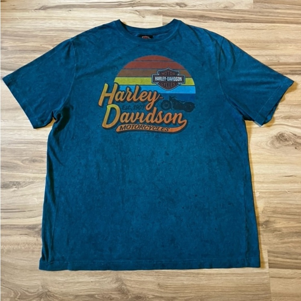Harley-Davidson Central Texas Motorcycle T-shirt